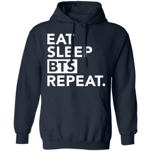 Eat sleep bts repeat shirt