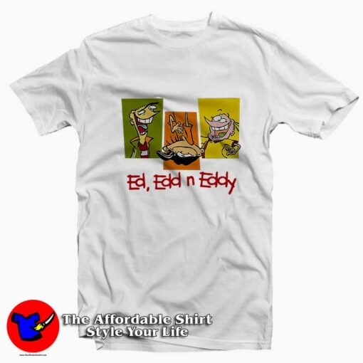 Ed EDD and Eddy Cartoon Network Unisex T-shirt On Sale