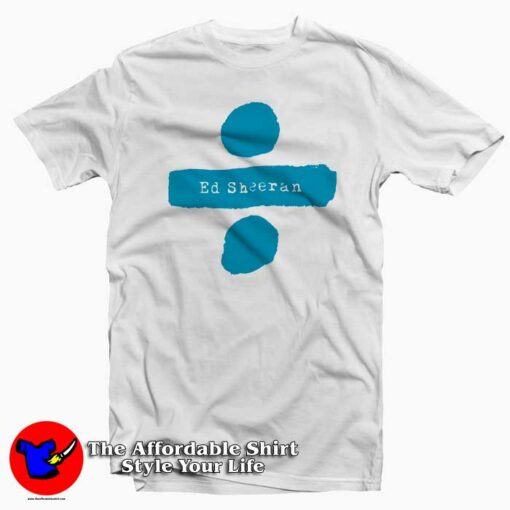 Ed Sheeran Divide Tee Shirt