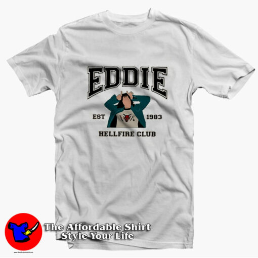 Eddie Munson Stranger Things Movies Inspired T-Shirt On Sale