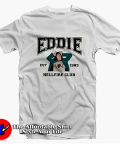 Eddie Munson Stranger Things Movies Inspired T-Shirt On Sale Eddie Munson Stranger Things Movies Inspired T-Shirt On Sale