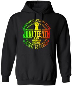 Emancipation day Juneteenth black American freedom June 19th 1865 shirt 5