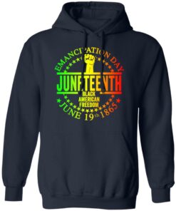 Emancipation day Juneteenth black American freedom June 19th 1865 shirt 6