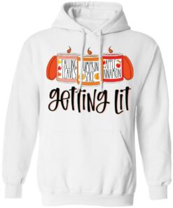 Falling leaves pumpkin spice apple nnamon getting lit shirt Falling leaves pumpkin spice apple nnamon getting lit shirt
