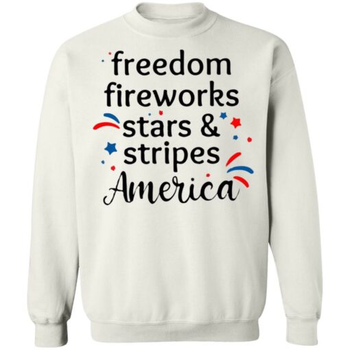 Freedom Fireworks Stars And Stripes America Shirt