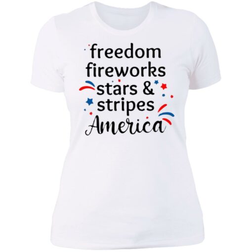 Freedom Fireworks Stars And Stripes America Shirt