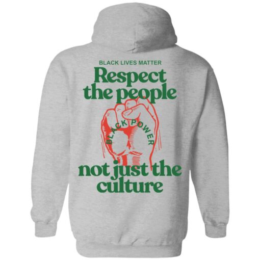 Front & Back You can’t love the culture and not support the people shirt