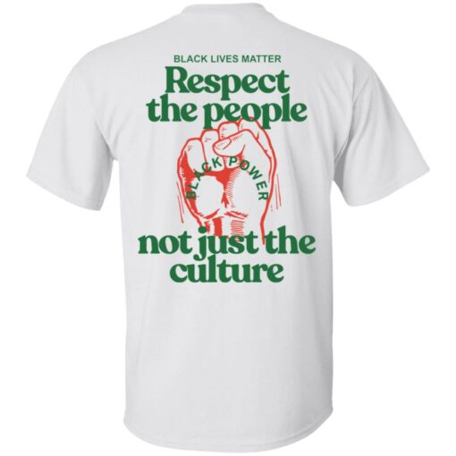 Front & Back You can’t love the culture and not support the people shirt