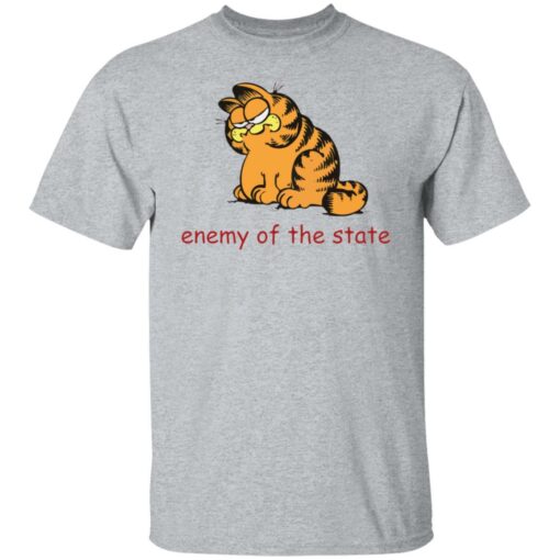 Garfield enemy of the state shirt