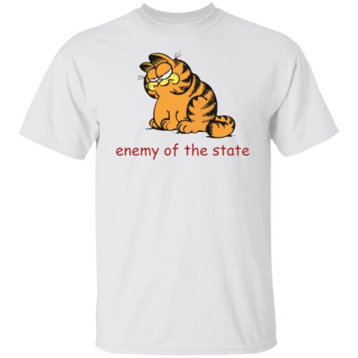 Garfield enemy of the state shirt