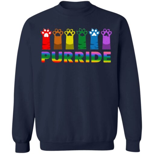 Gay Pride Purride cat shirt