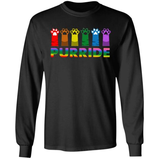 Gay Pride Purride cat shirt