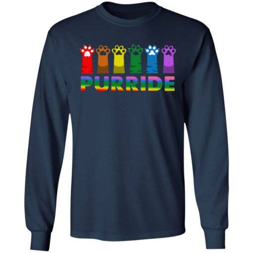 Gay Pride Purride cat shirt