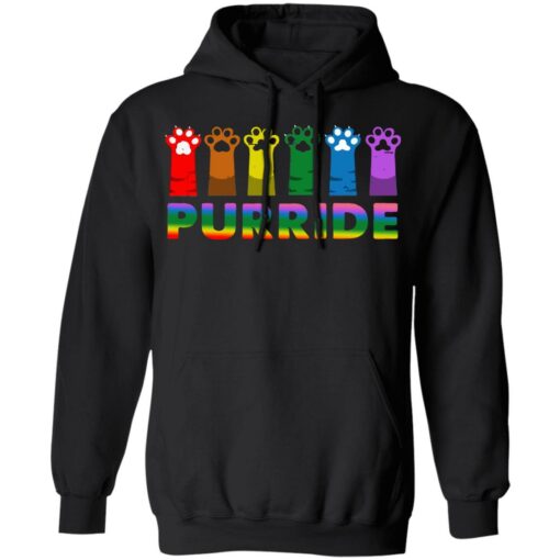 Gay Pride Purride cat shirt