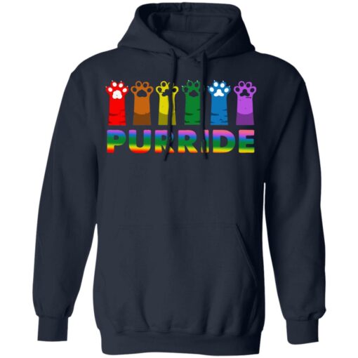 Gay Pride Purride cat shirt