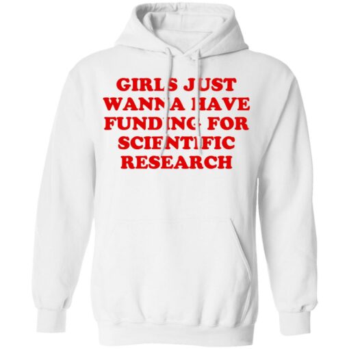 Girls just wanna have funding for scientific research shirt