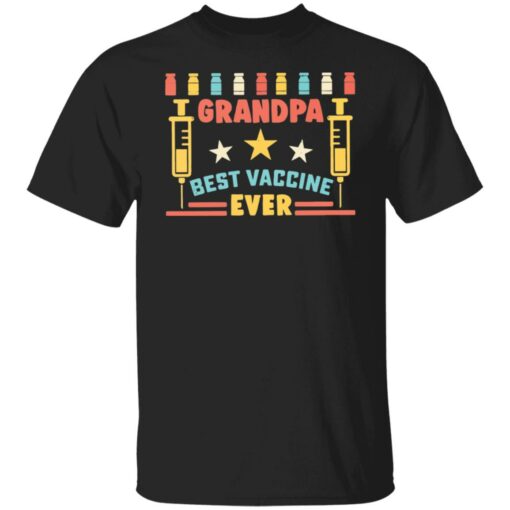 Grandpa best vaccine ever shirt