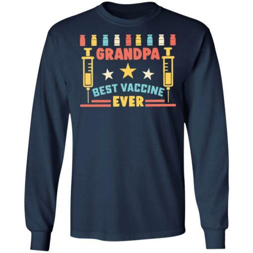 Grandpa best vaccine ever shirt