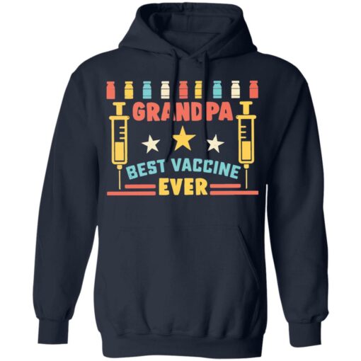 Grandpa best vaccine ever shirt