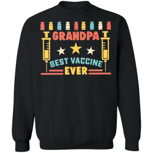 Grandpa best vaccine ever shirt