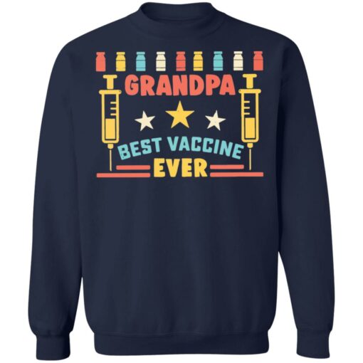 Grandpa best vaccine ever shirt