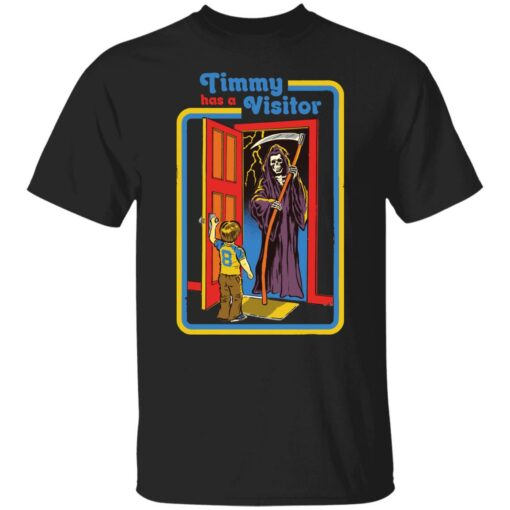 Grim reaper kid timmy has a visitor shirt