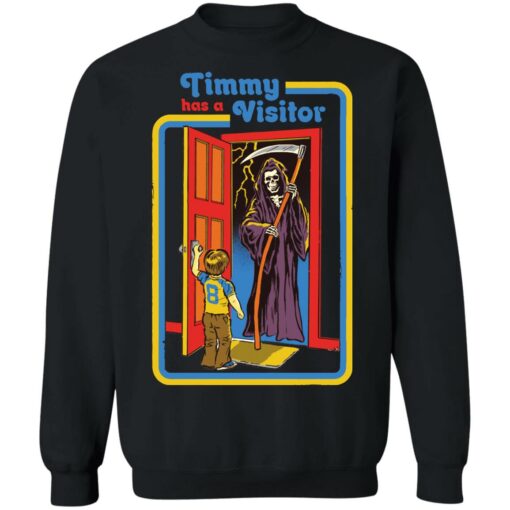 Grim reaper kid timmy has a visitor shirt