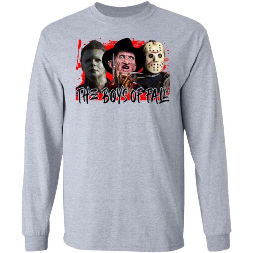 Halloween horror movies the boys of fall bleached shirt