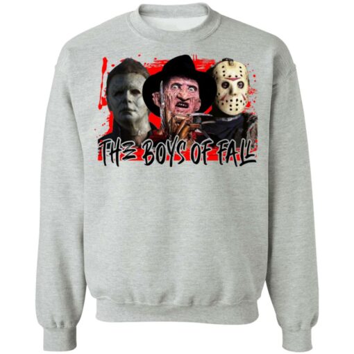 Halloween horror movies the boys of fall bleached shirt