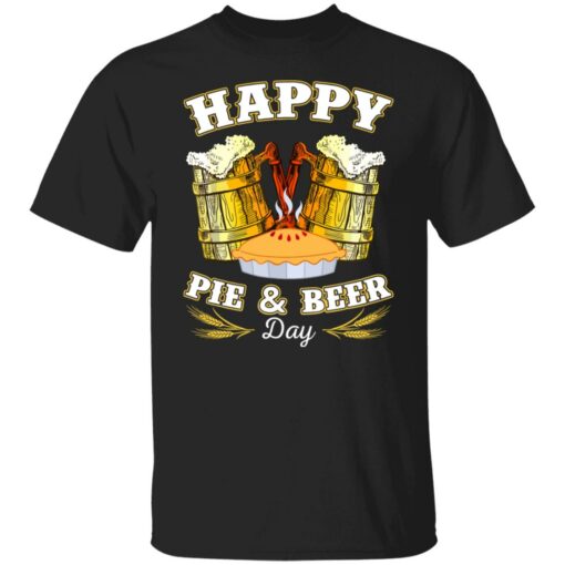 Happy pie and beer day shirt