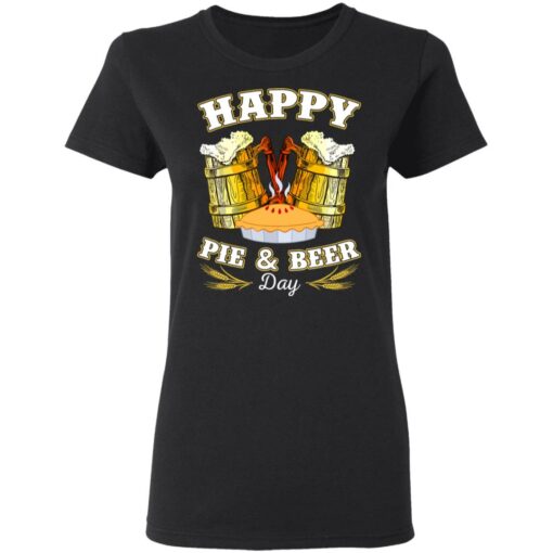 Happy pie and beer day shirt