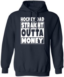 Hockey dad straight outta money shirt Hockey dad straight outta money shirt