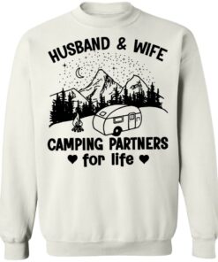 Husband and wife camping partners for life shirt Husband and wife camping partners for life shirt