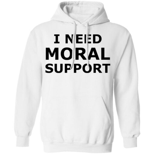 I need moral support but the m is silent shirt