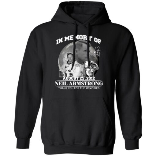 In memory of August 25 2012 Neil Armstrong shirt