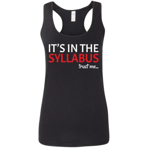 It’s in the syllabus trust me shirt