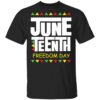 Juneteenth freedom day shirt