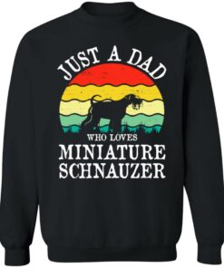 Just a dad who loves miniature schnauzer vintage shirt 7 Just a dad who loves miniature schnauzer vintage shirt 7