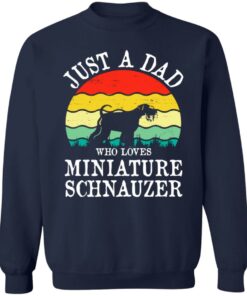 Just a dad who loves miniature schnauzer vintage shirt 8 Just a dad who loves miniature schnauzer vintage shirt 8