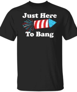 Just here to bang 4th of July shirt 9 Just here to bang 4th of July shirt 9