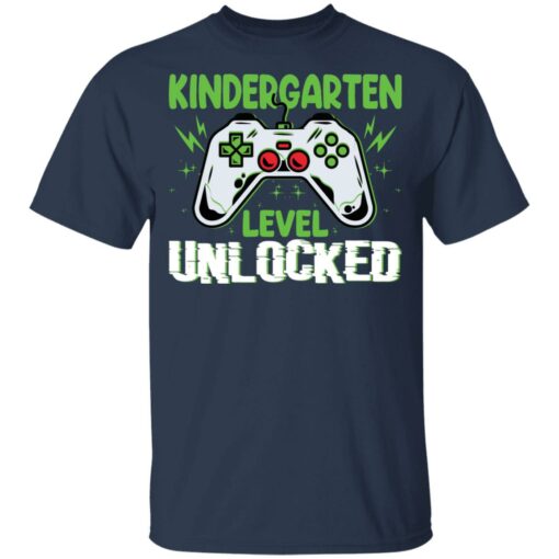 Kindergarten level unlocked game shirt