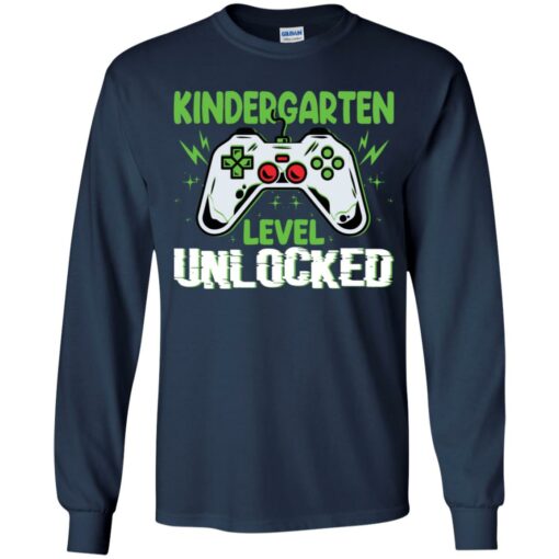 Kindergarten level unlocked game shirt