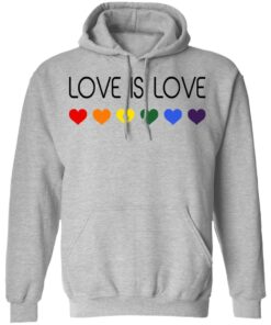 LGBT size Love is Love heart shirt 7