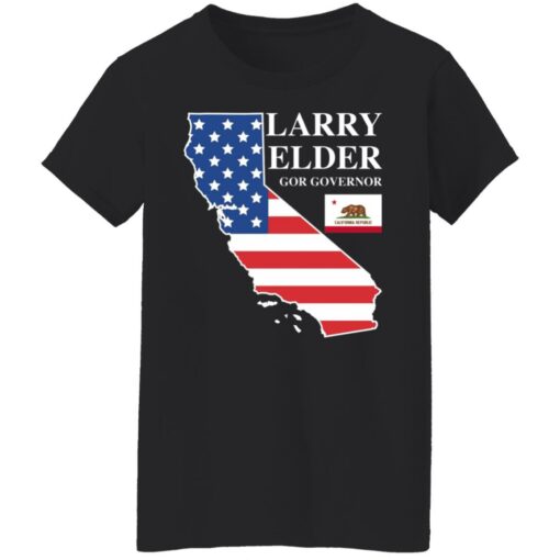 Larry Elder for governor shirt