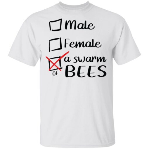 Male female a swarm of bees shirt