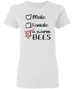 Male female a swarm of bees shirt 2 Male female a swarm of bees shirt 2