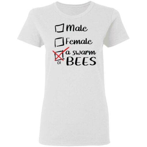 Male female a swarm of bees shirt