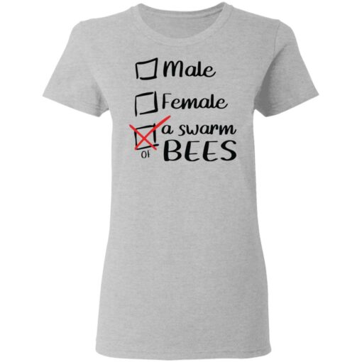 Male female a swarm of bees shirt