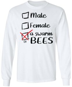 Male female a swarm of bees shirt 4 Male female a swarm of bees shirt 4