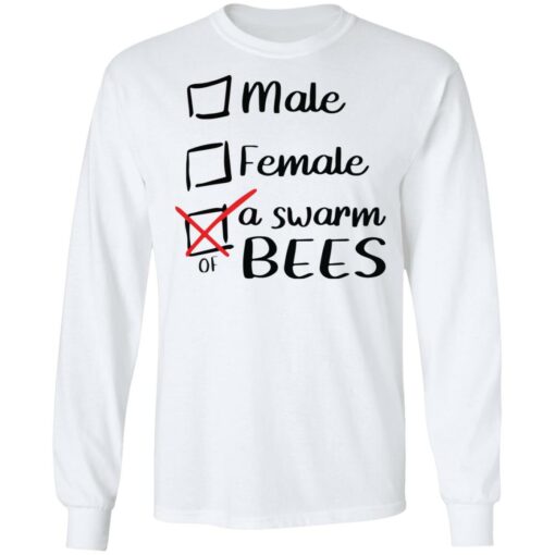 Male female a swarm of bees shirt